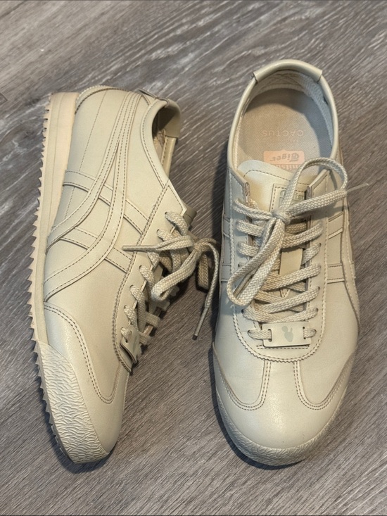 Onitsuka Tiger by Asics Other - Onitsuka Tiger by Asics Men’s Cream Leather Mexico 66-Inspired Sneakers